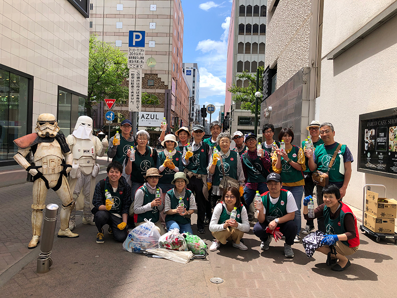 【出撃レポート】6月1日 greenbird清掃ボランティア @札幌