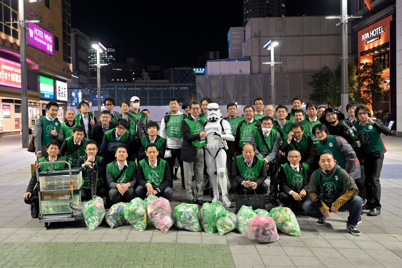 【出撃レポート】11月18日 green bird清掃活動@歌舞伎町
