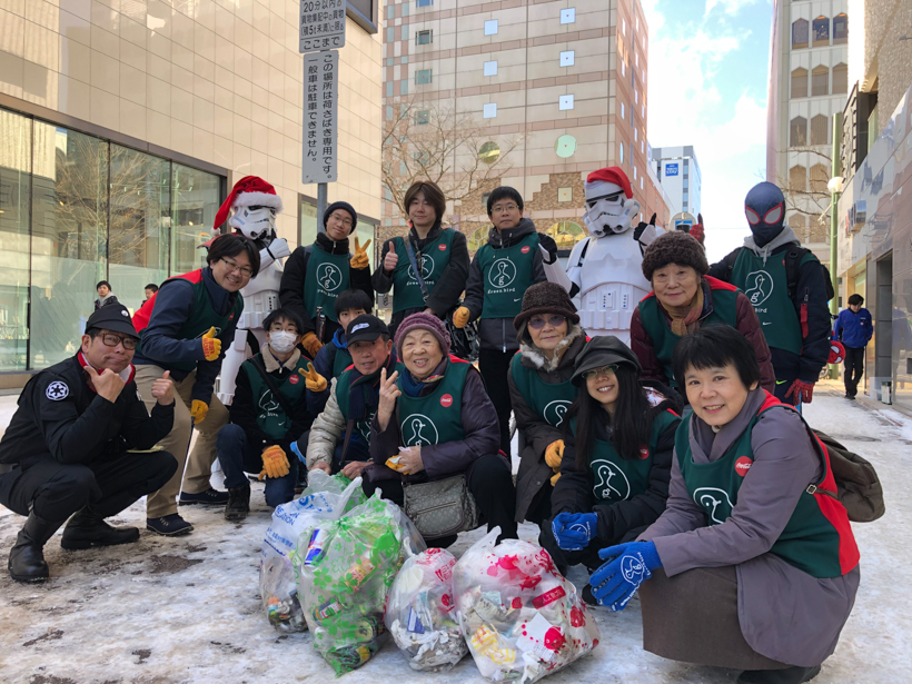 【出撃レポート】12月7日 greenbird清掃ボランティア@札幌