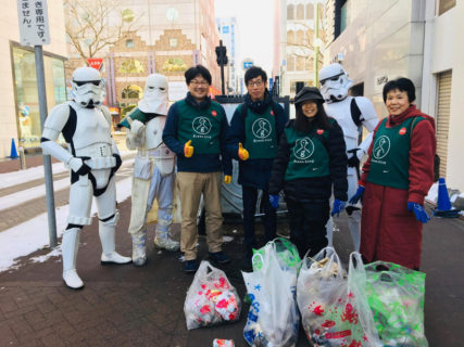 【出撃レポート】1月11日 greenbird清掃ボランティア@札幌市