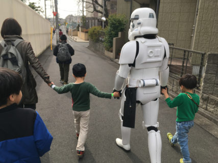 【出撃レポート】2月15日 杉並区立大宮小学校　みんなで歩こう会