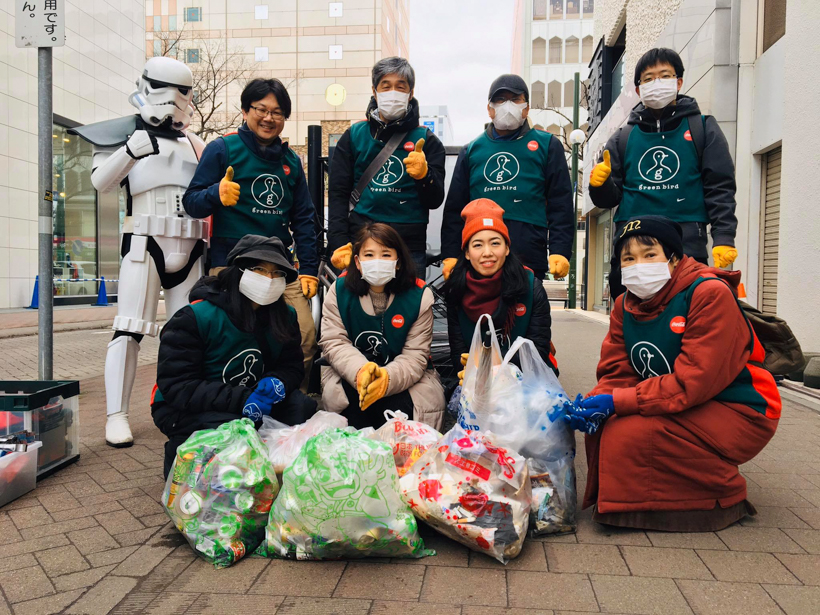 【出撃レポート】2月1日(土) greenbird清掃ボランティア（北海道／札幌市）