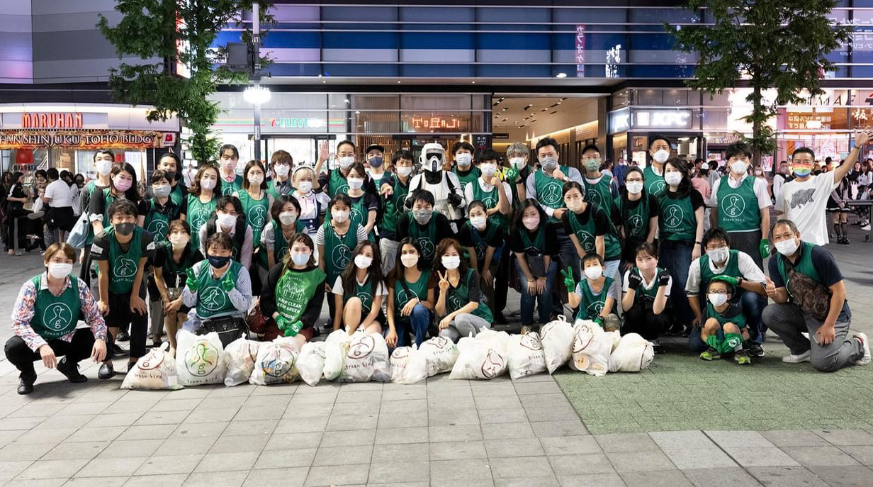 【出撃レポート】9月15日 Green Bird歌舞伎町チーム清掃活動お手伝い