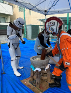 【出撃レポート】2023年12月3日 愛信学園 お楽しみお餅つき会
