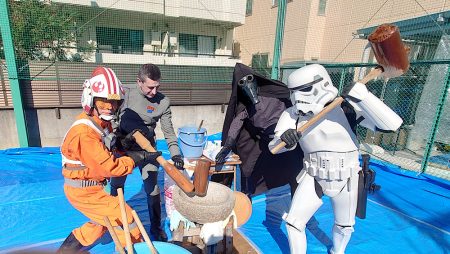 【出撃レポート】2024年12月1日(日)愛信学園お楽しみお餅つき会